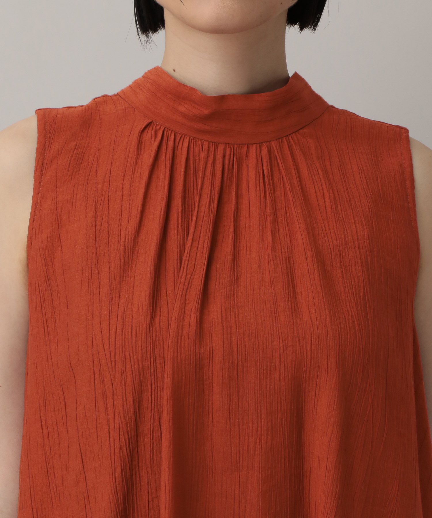 A part by 「ボウタイブラウスノースリーブ」|シャツ・ブラウス|