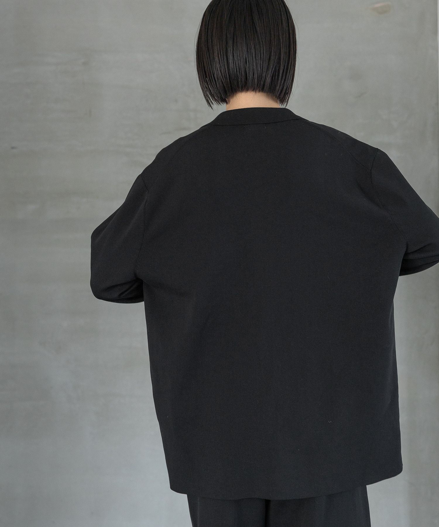 A part by 「ニットジャケットセットアップ」|テーラードジャケット|