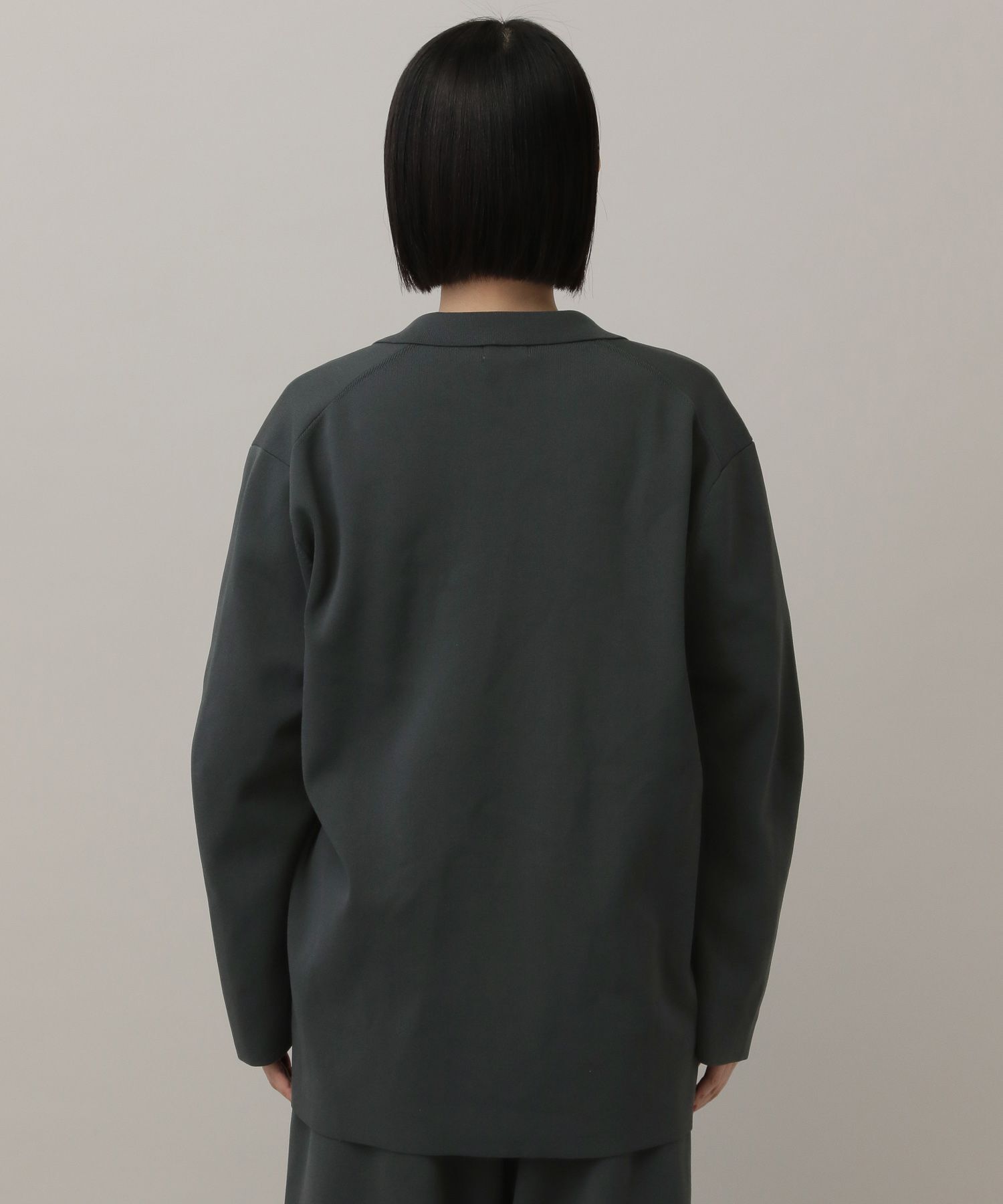 A part by 「ニットジャケットセットアップ」|テーラードジャケット|