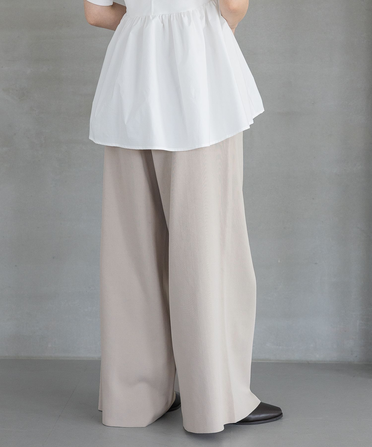 A part by 「ニットジャケットセットアップ」|テーラードジャケット|