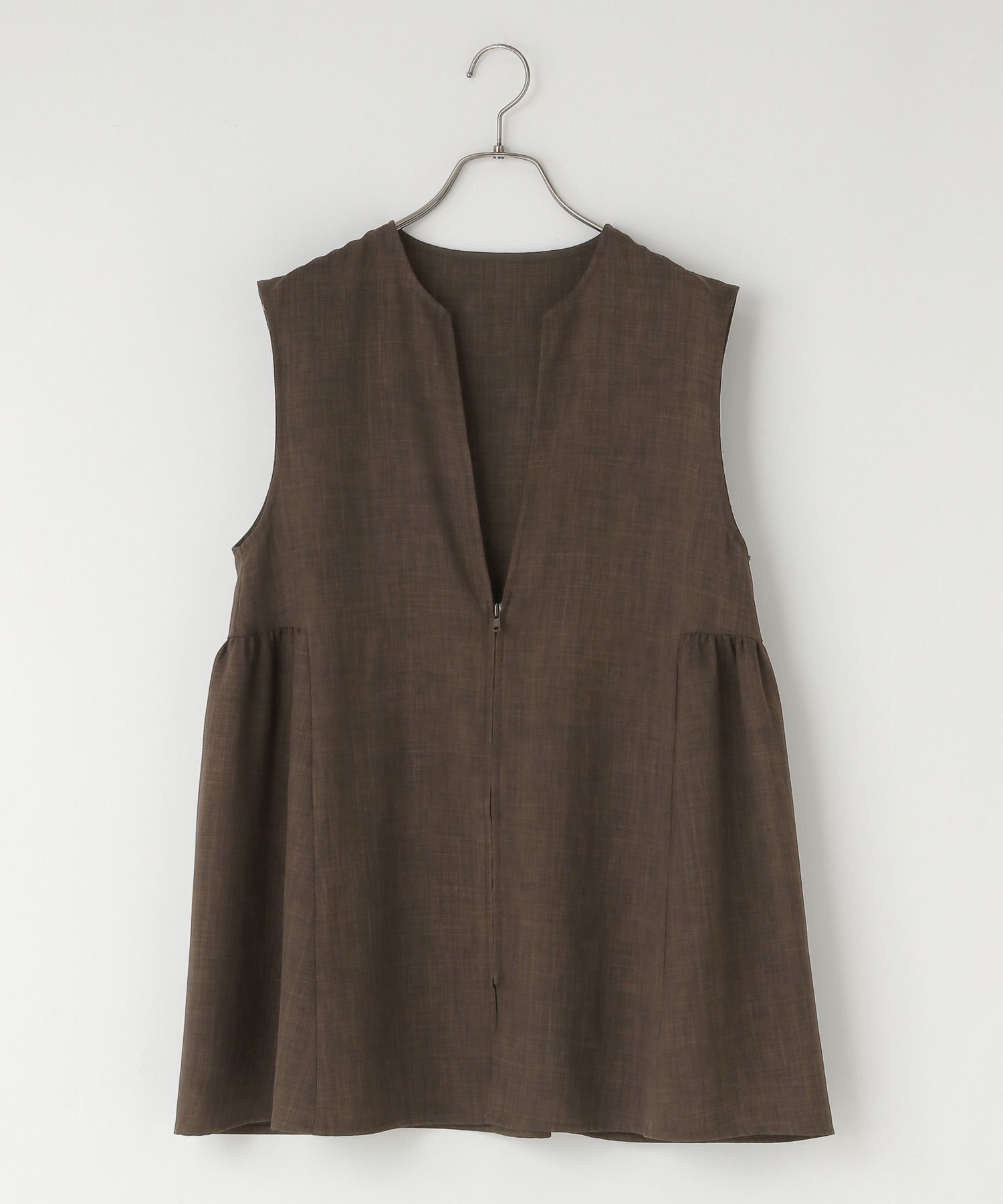 LOWRYS FARM「バスケットベスト」|ダウンベスト・ベスト|BRN8