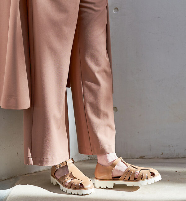 collex「【PASCUCCI】　グルカサンダル」|サンダル|キャメル