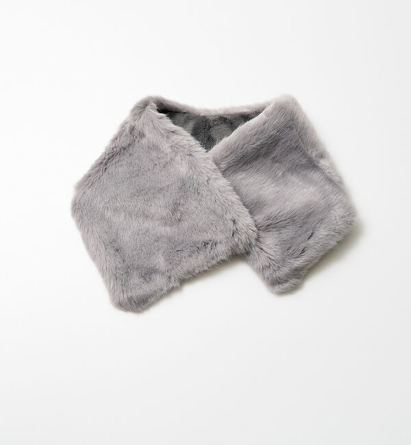 collex「【HELEN MOORE】 アシンメトリー ファーティペット」|マフラー|