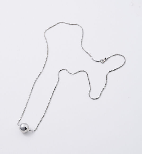 collex「メタルボールネックレス」|ネックレス|