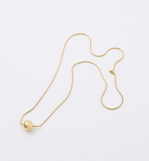 collex「メタルボールネックレス」|ネックレス|