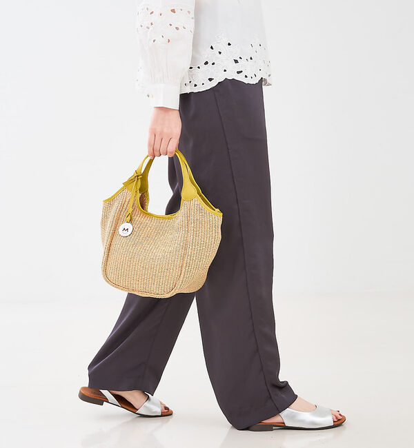 collex「【MARCO MASI】別注 レザーハンドル ラフィア 2WAYトートバッグ M」|トートバッグ|