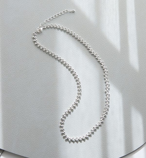 collex「【dignif】【金属アレルギー対応】ロウリーブスネックレス」|ネックレス|シルバー