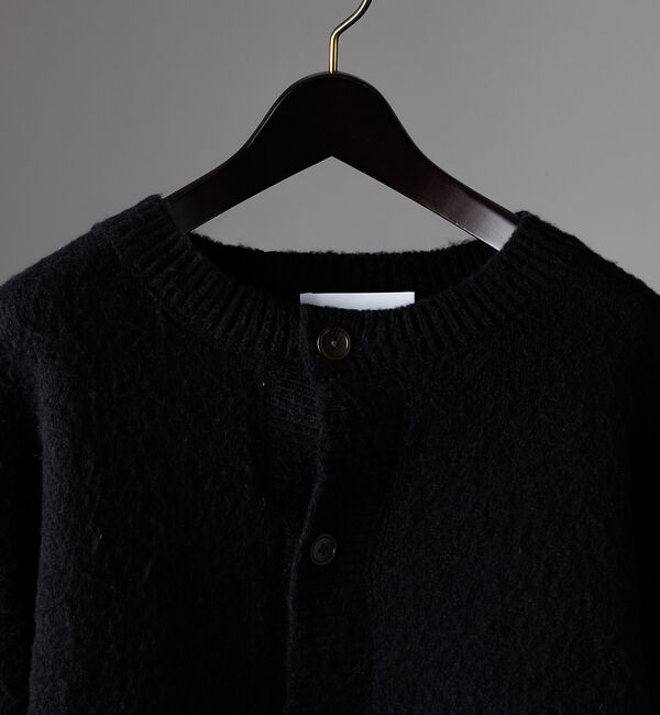 ABAHOUSE「WEB限定シャギーニットクルーカーディガン」|カーディガン|