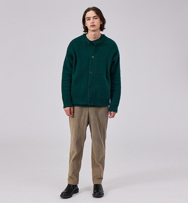 ABAHOUSE「WEB限定シャギーニットクルーカーディガン」|カーディガン|