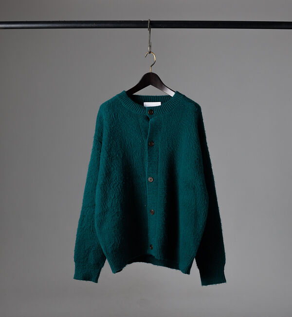 ABAHOUSE「WEB限定シャギーニットクルーカーディガン」|カーディガン|