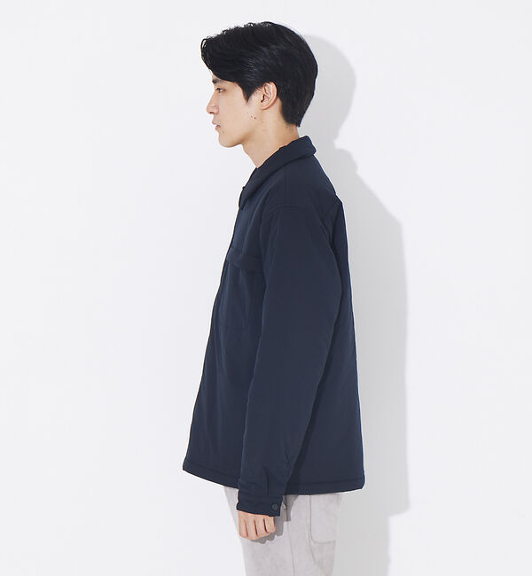 ABAHOUSE「【別注 DESCENTE / デサント】ライトパフ シャツブルゾン」|ブルゾン・スタジャン|