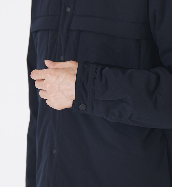 ABAHOUSE「【別注 DESCENTE / デサント】ライトパフ シャツブルゾン」|ブルゾン・スタジャン|