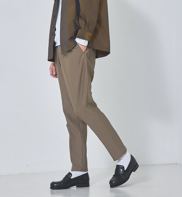 ABAHOUSE「【360&deg;ストレッチ】デジタル テーパード パンツ/イージー スラックス」|その他|ベージュ系その他1