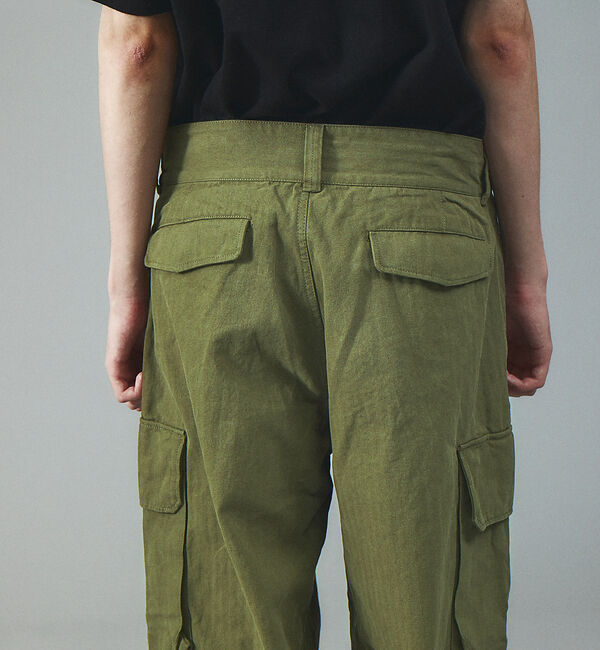 ABAHOUSE「WEB限定【MONTKEMMEL / モンケメル】カーゴパンツ / ミリタリーパ」|カーゴ|