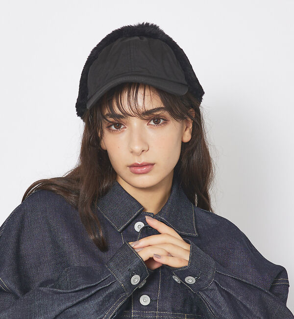 ABAHOUSE「【RUBEN/ルーベン】NYLON EARCOVER CAP/ナイロンイヤーカバ」|その他|