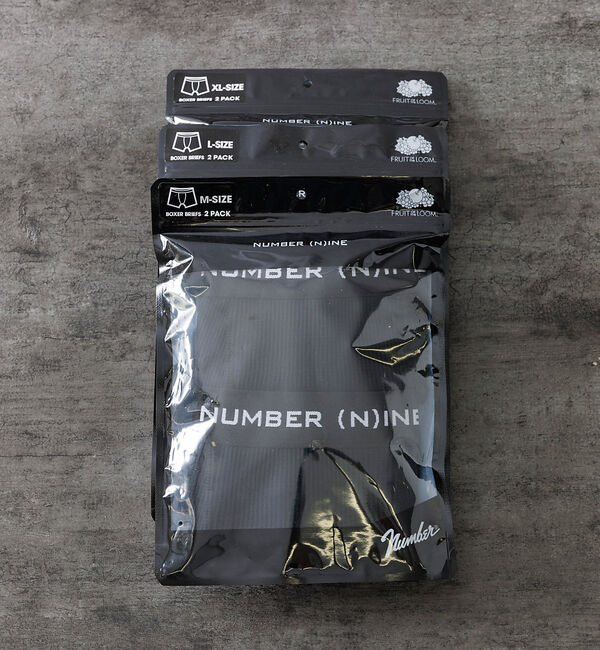 ABAHOUSE「【FRUIT OF THE LOOMxNUMBER(N)INE 】2パックワッフ」|インナー|