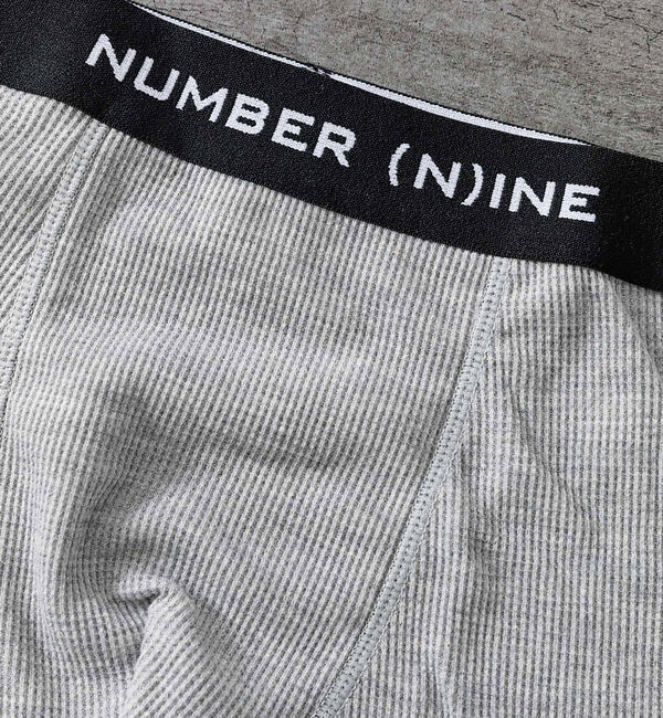 ABAHOUSE「【FRUIT OF THE LOOMxNUMBER(N)INE 】2パックワッフ」|インナー|