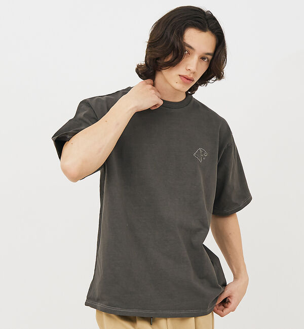 ABAHOUSE「【POLeR/ポーラー】PIGMENT SOUVENIR TEE/スーベニアTシ」|Tシャツ・カットソー|
