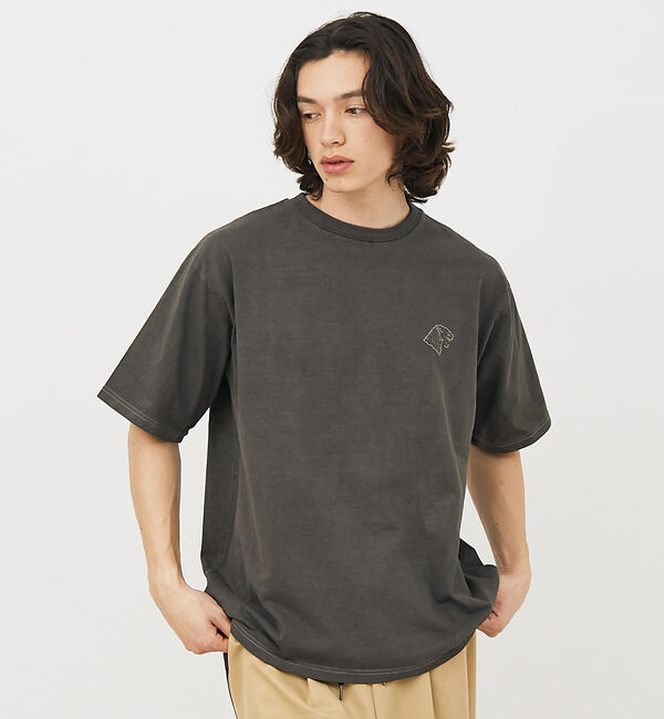 ABAHOUSE「【POLeR/ポーラー】PIGMENT SOUVENIR TEE/スーベニアTシ」|Tシャツ・カットソー|