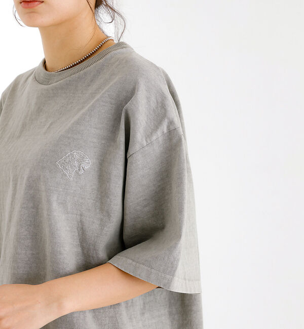 ABAHOUSE「【POLeR/ポーラー】PIGMENT SOUVENIR TEE/スーベニアTシ」|Tシャツ・カットソー|