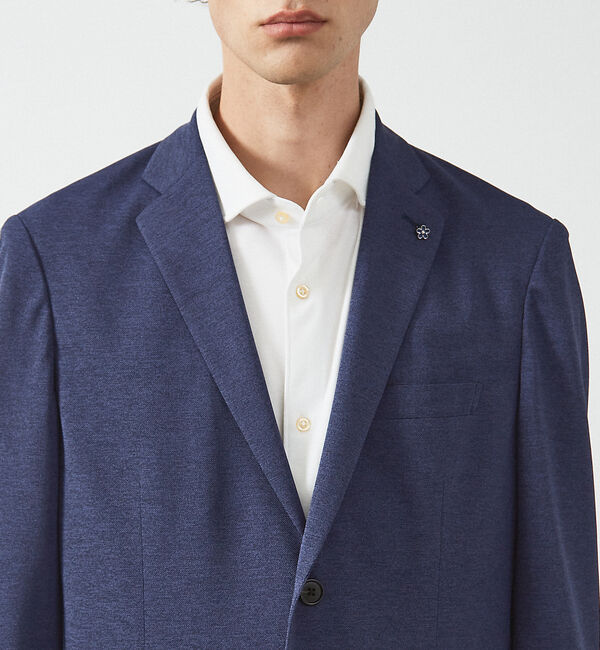 ABAHOUSE「【セットアップ対応/FLEX JACKET】Breeze cool カノコ ジャ」|テーラードジャケット|