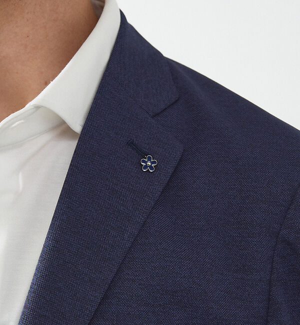 ABAHOUSE「【セットアップ対応/FLEX JACKET】Breeze cool カノコ ジャ」|テーラードジャケット|