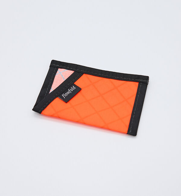 ABAHOUSE「【Flowfold/フローフォールド】Minimalist - Card Hol」|名刺入れ・カードケース|オレンジ