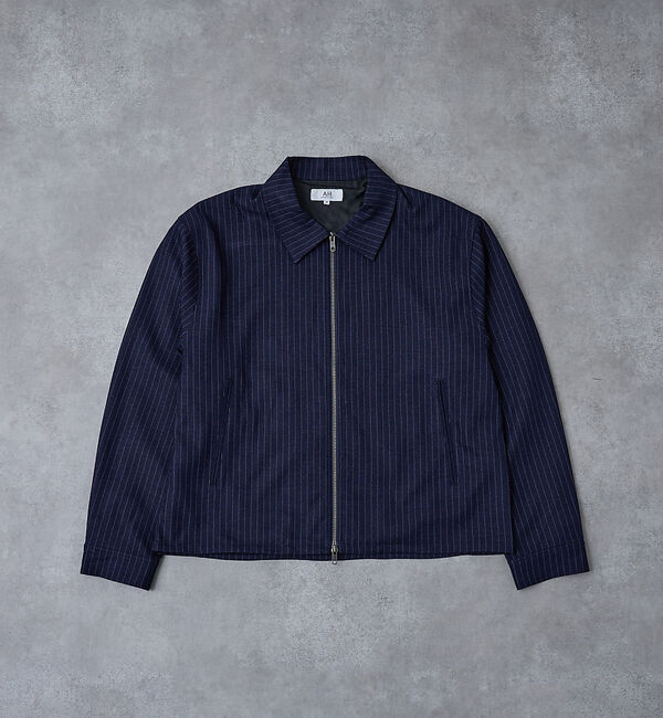 ABAHOUSE「【AH ABAHOUSE】クロップド ダブルジップアップブルゾン」|ブルゾン・スタジャン|