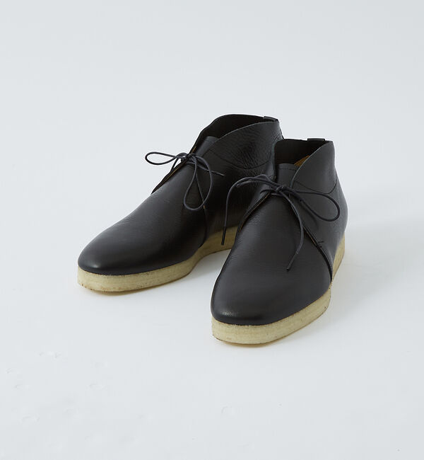 alfredoBANNISTER「【MADE IN JAPAN】ワンアイレット クレープソール チャッカブーツ」|その他|