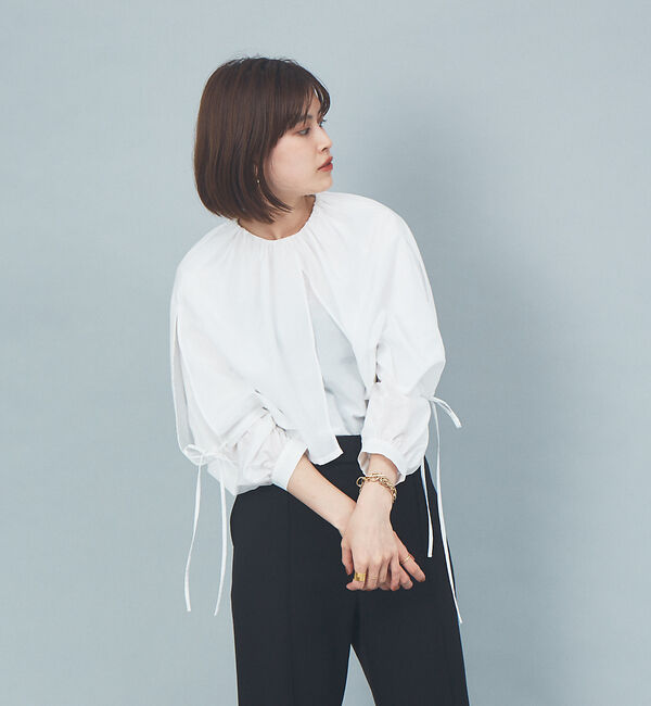 Rouge vif「大衿ブラウス」|シャツ・ブラウス|