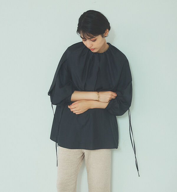 Rouge vif「大衿ブラウス」|シャツ・ブラウス|