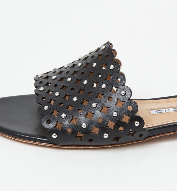 Rouge vif「【PELLICO】　フラットミュールサンダル」|サンダル|