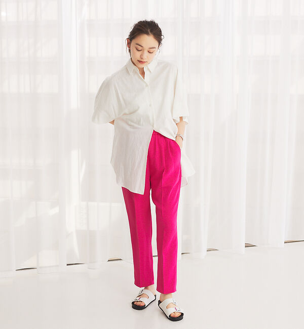 Rouge vif「【セットアップ対応】ダブルクロステーパードパンツ」|その他|