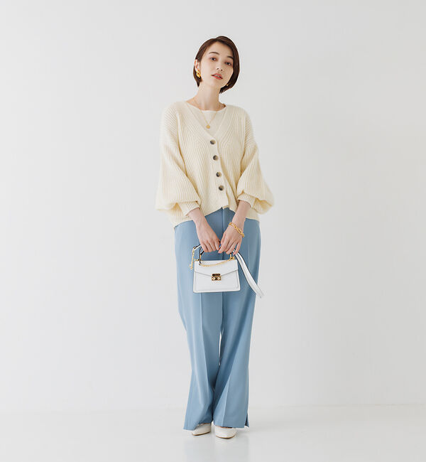 Rouge vif「ウール混アンサンブルニットカーディガン」|ニット・セーター|