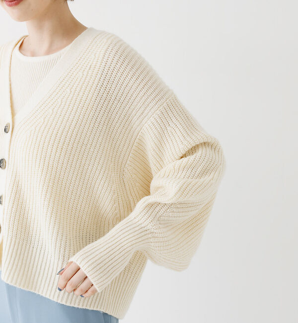 Rouge vif「ウール混アンサンブルニットカーディガン」|ニット・セーター|