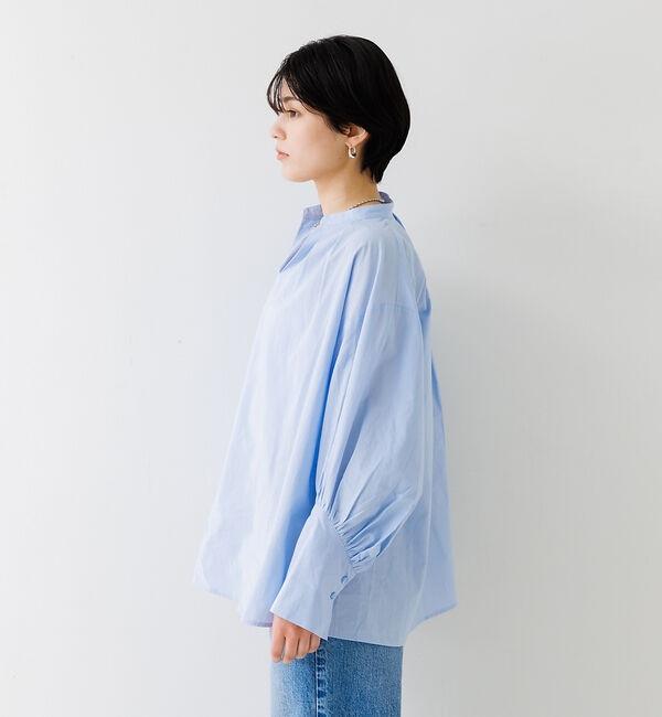 Rouge vif「【一部店舗限定】スリーブデザインスキッパーブラウス」|シャツ・ブラウス|