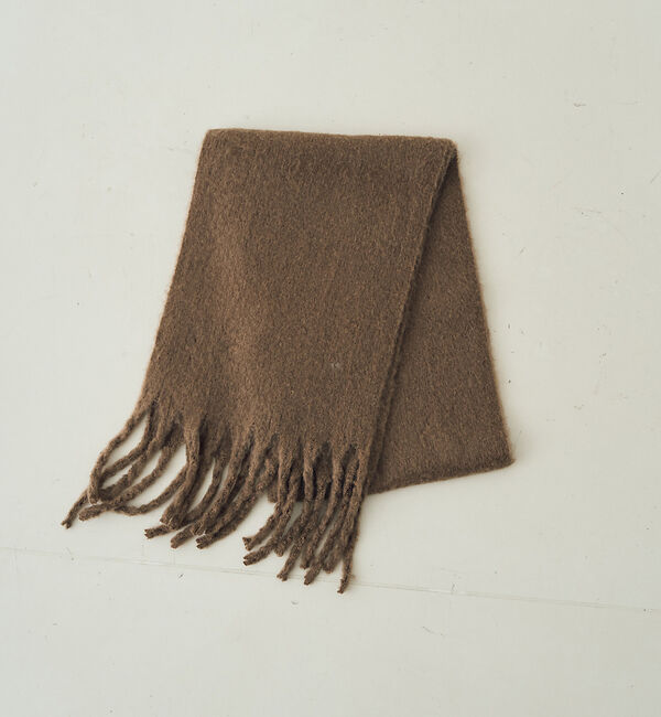 Rouge vif「【一部店舗限定】ボリュームフリンジストール」|マフラー|