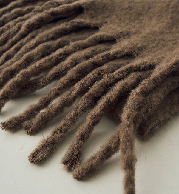 Rouge vif「【一部店舗限定】ボリュームフリンジストール」|マフラー|