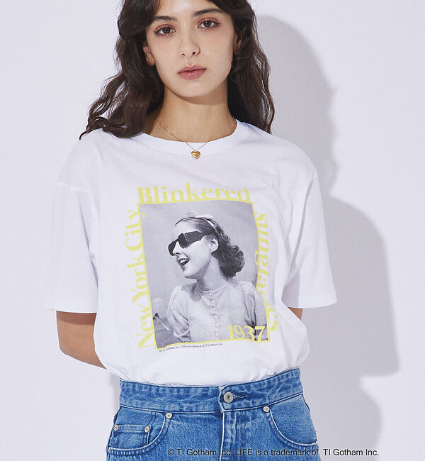 Rouge vif「【GOOD ROCK SPEED / グッドロックスピード】LIFE MAGAZ」|Tシャツ・カットソー|ホワイト系その他1