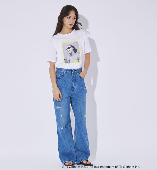 Rouge vif「【GOOD ROCK SPEED / グッドロックスピード】LIFE MAGAZ」|Tシャツ・カットソー|