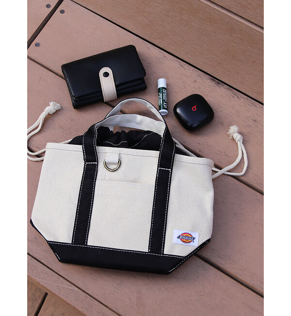 Rouge vif「【DICKIES/ディッキーズ】キャンバス ミニトートバッグ / AUTHENT」|トートバッグ|ブラック