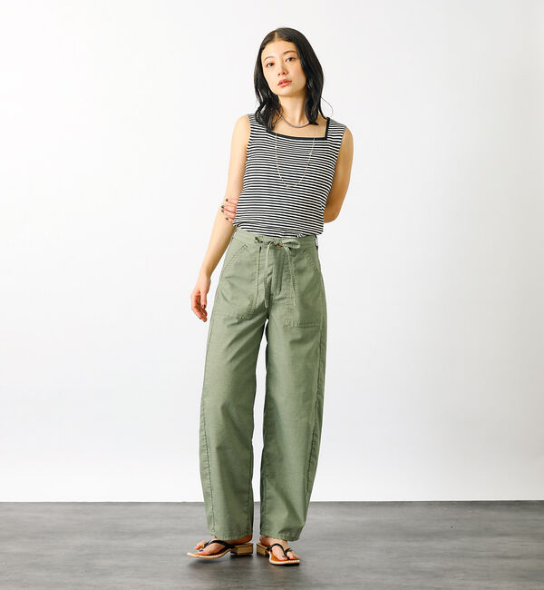 Rouge vif「【SOMETHING/サムシング】リラックス カーブベイカーパンツ 【WEB限定」|その他|