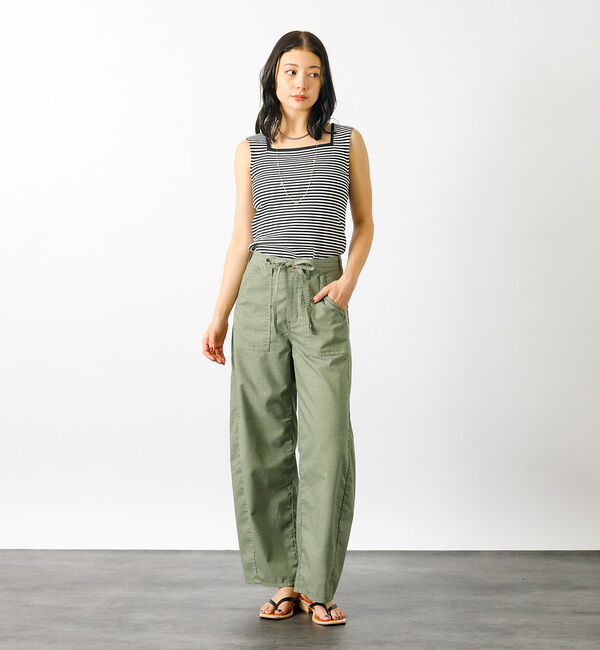 Rouge vif「【SOMETHING/サムシング】リラックス カーブベイカーパンツ 【WEB限定」|その他|