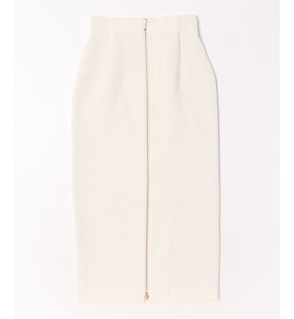 Rouge vif「【一部店舗限定】フロントZIPストレッチハイウエストスカート」|スカート|