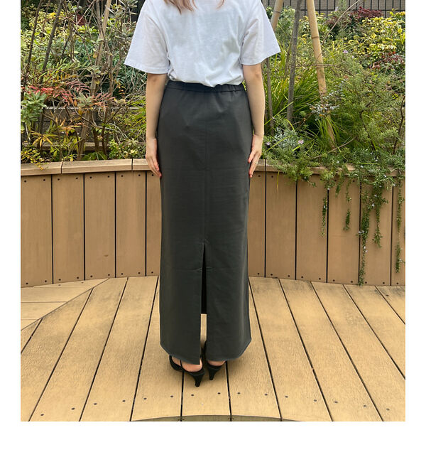 Rouge vif「【MICA&DEAL /マイカアンドディール】タイトイージースカート」|スカート|