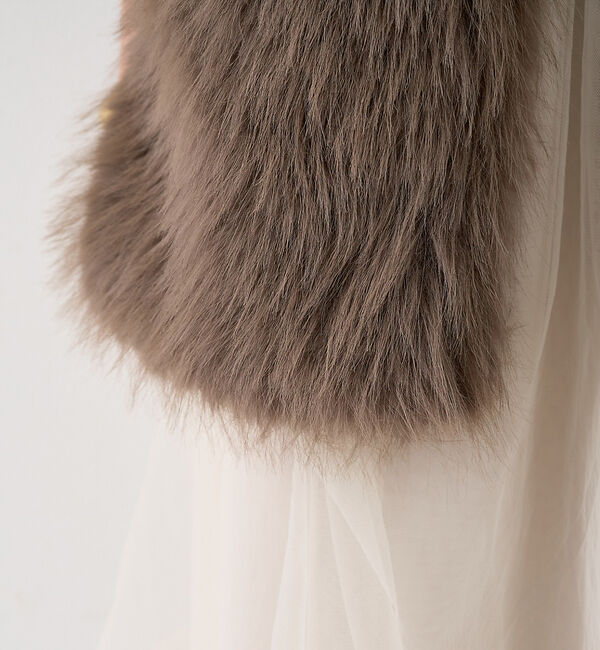 Rouge vif「【一部店舗限定】エコファーベスト」|ダウンベスト・ベスト|