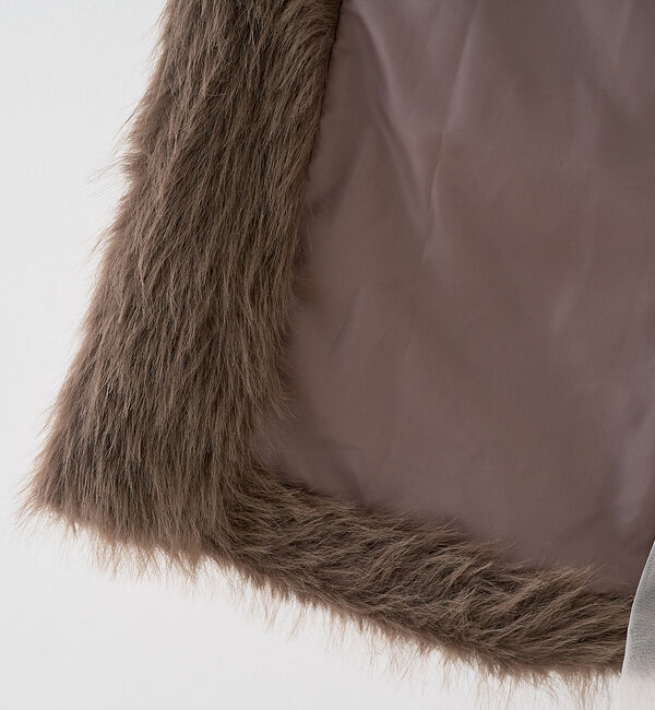 Rouge vif「【一部店舗限定】エコファーベスト」|ダウンベスト・ベスト|