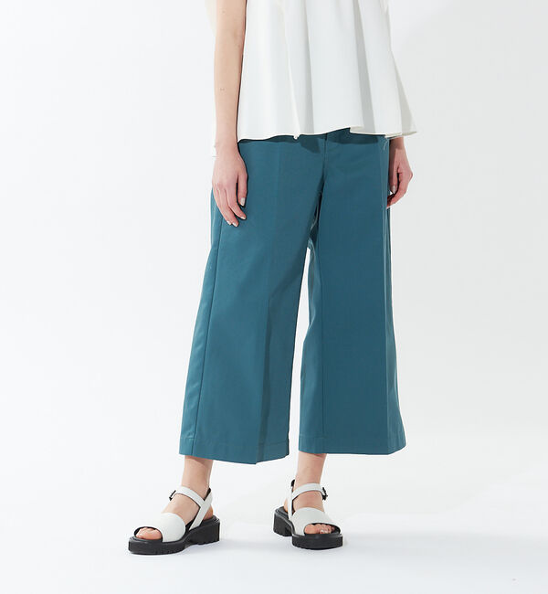 qualite「【Dickies&times;qualite】ワイドパンツ」|その他|グリーン