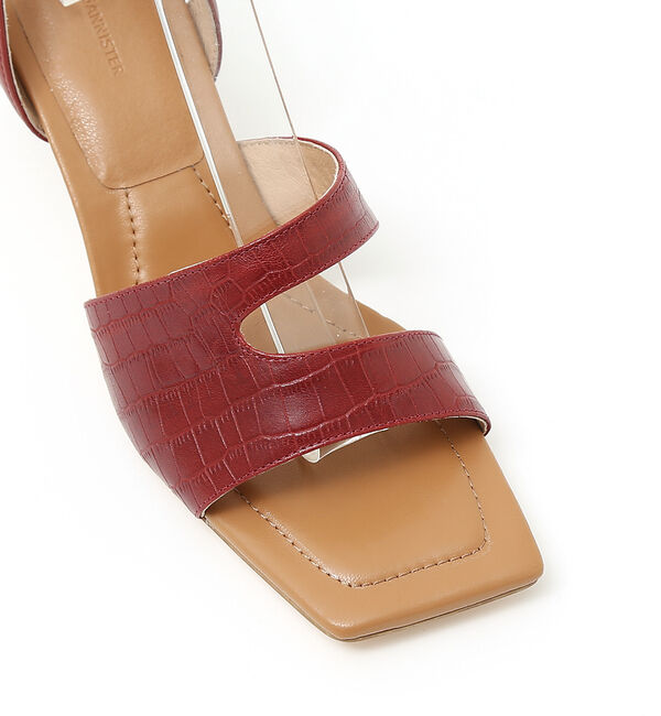 AU BANNISTER「アンクルストラップセパレートサンダル」|サンダル|