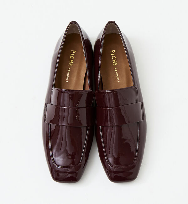 AU BANNISTER「【生活防水】スクエアトゥローファー」|レインシューズ|